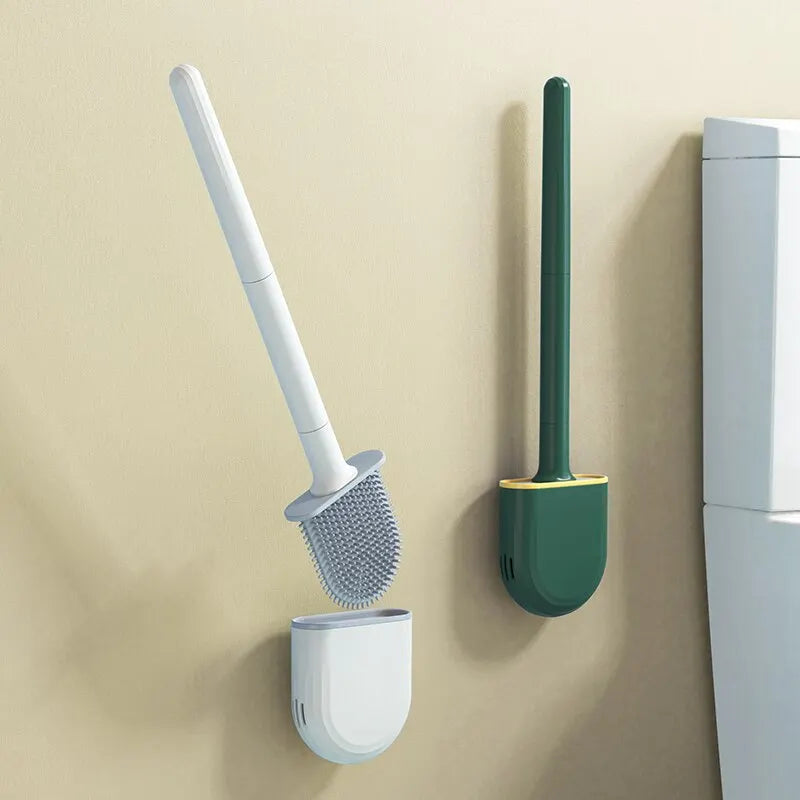 Wall Mounted Toilet Brush Silicone