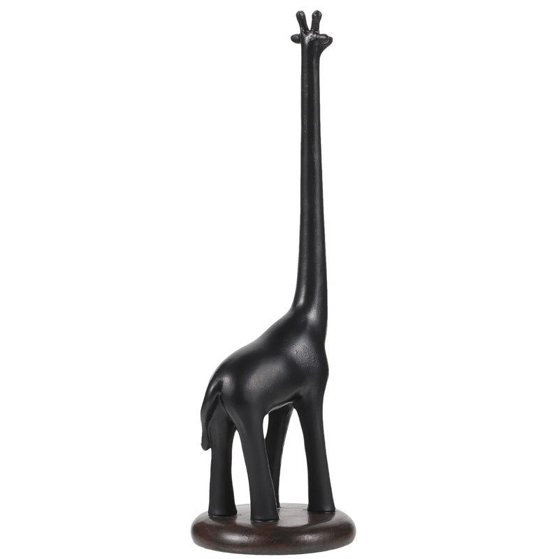 Giraffe Paper Towel Holder Animal Roll Kitchen Synthetic Resin Tissue Stand