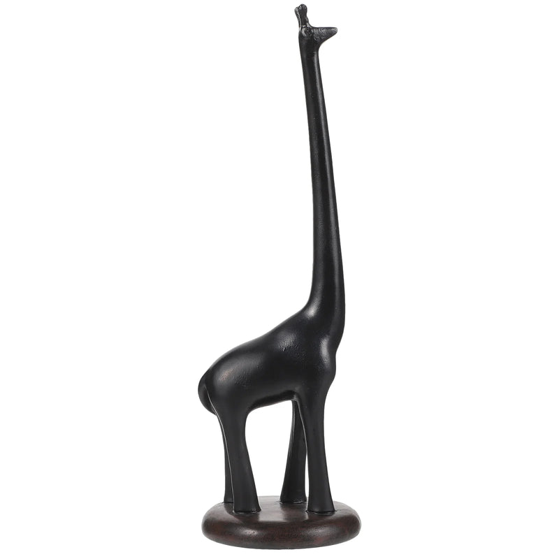 Giraffe Paper Towel Holder Animal Roll Kitchen Synthetic Resin Tissue Stand