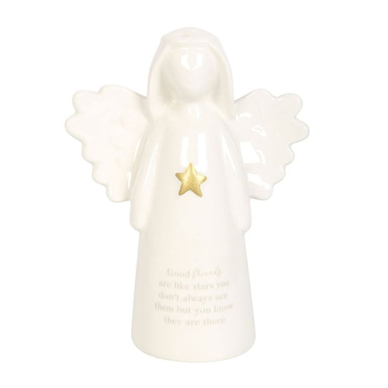 Good Friends Sentiment Angel Ornament