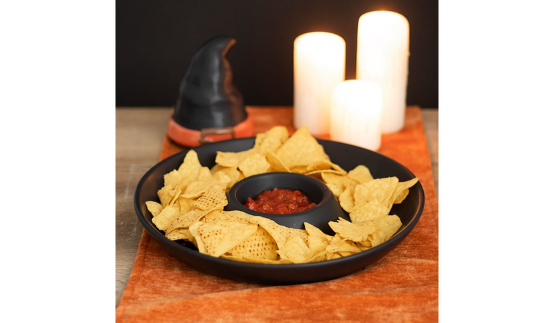 Witch Hat Chip & Dip Dish